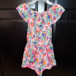 Hawaiian floral jumper size 8-10